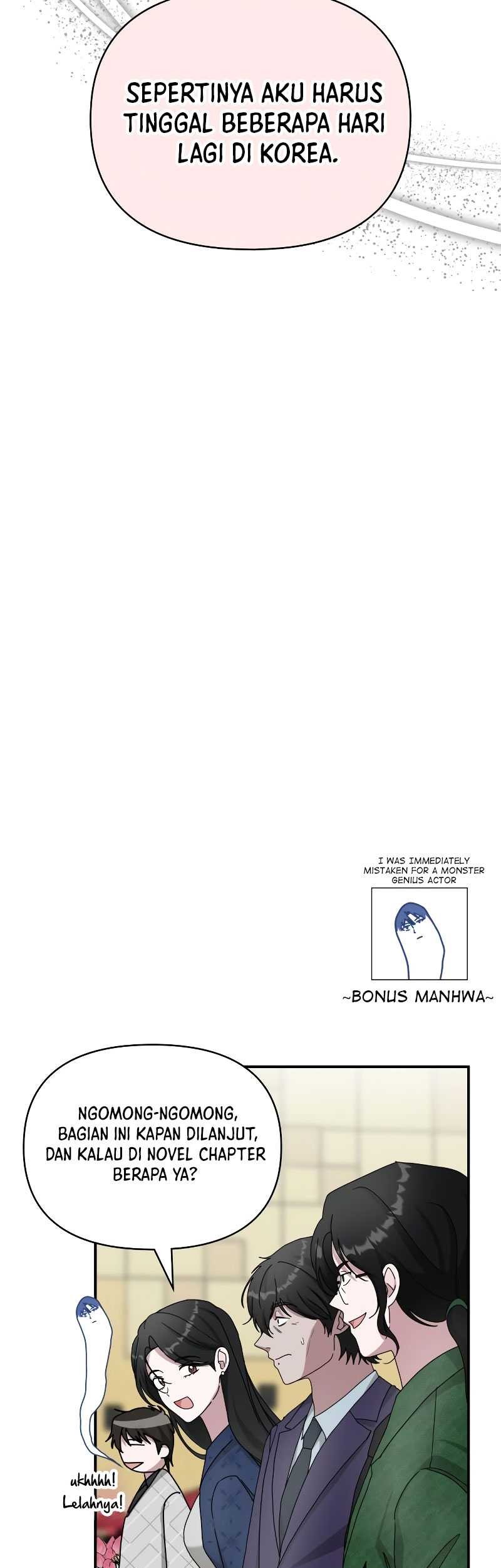 I Was Immediately Mistaken for a Monster Genius Actor Chapter 26 - halaman 56