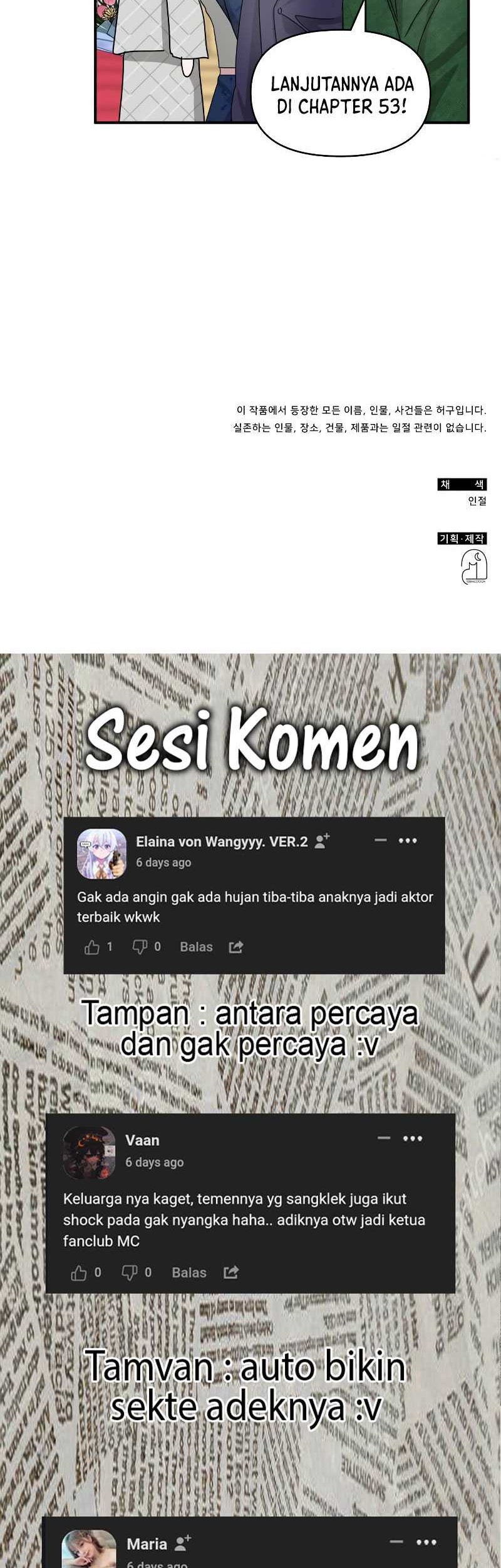 I Was Immediately Mistaken for a Monster Genius Actor Chapter 26 - halaman 57