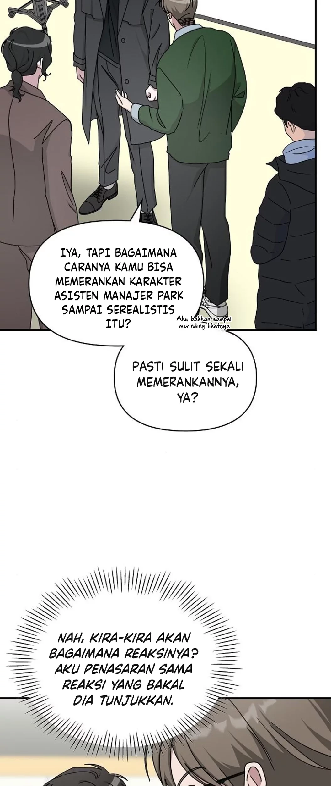 I Was Immediately Mistaken for a Monster Genius Actor Chapter 33 - halaman 12