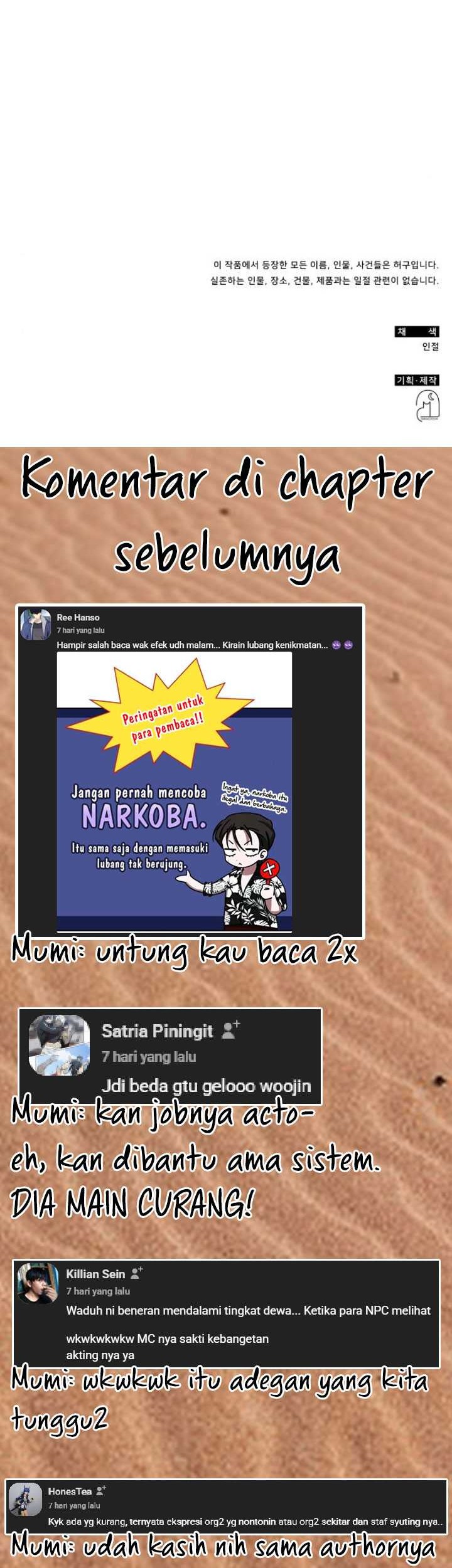 I Was Immediately Mistaken for a Monster Genius Actor Chapter 38 - halaman 58