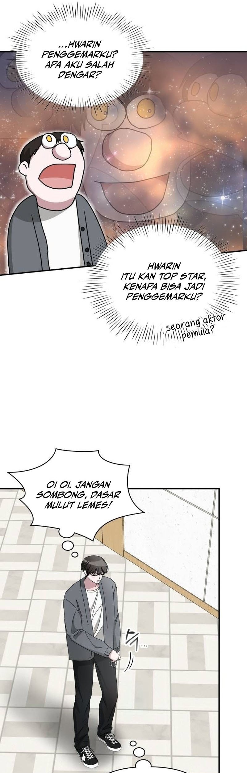I Was Immediately Mistaken for a Monster Genius Actor Chapter 42 - halaman 15
