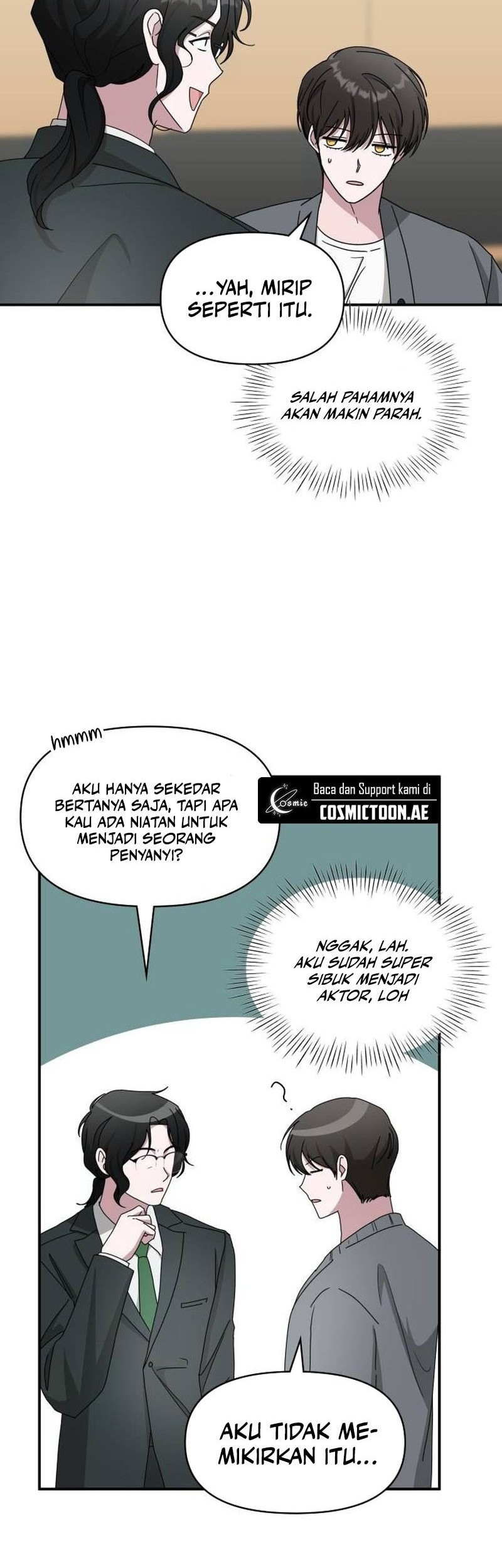 I Was Immediately Mistaken for a Monster Genius Actor Chapter 42 - halaman 57