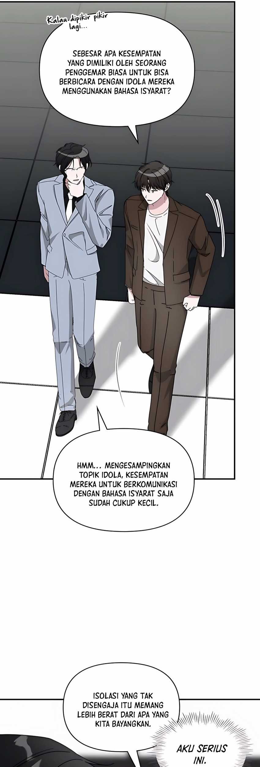 I Was Immediately Mistaken for a Monster Genius Actor Chapter 58 - halaman 57