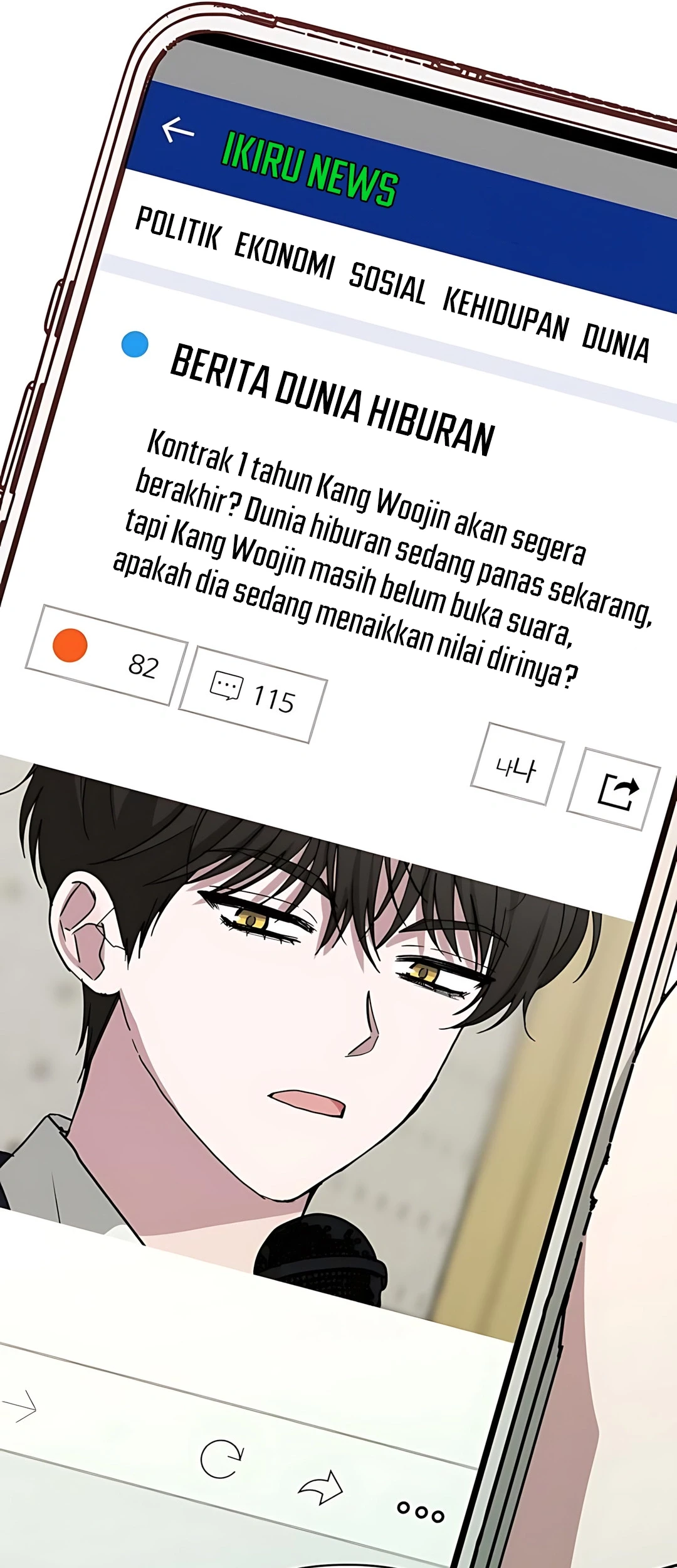 I Was Immediately Mistaken for a Monster Genius Actor Chapter 70 - halaman 9