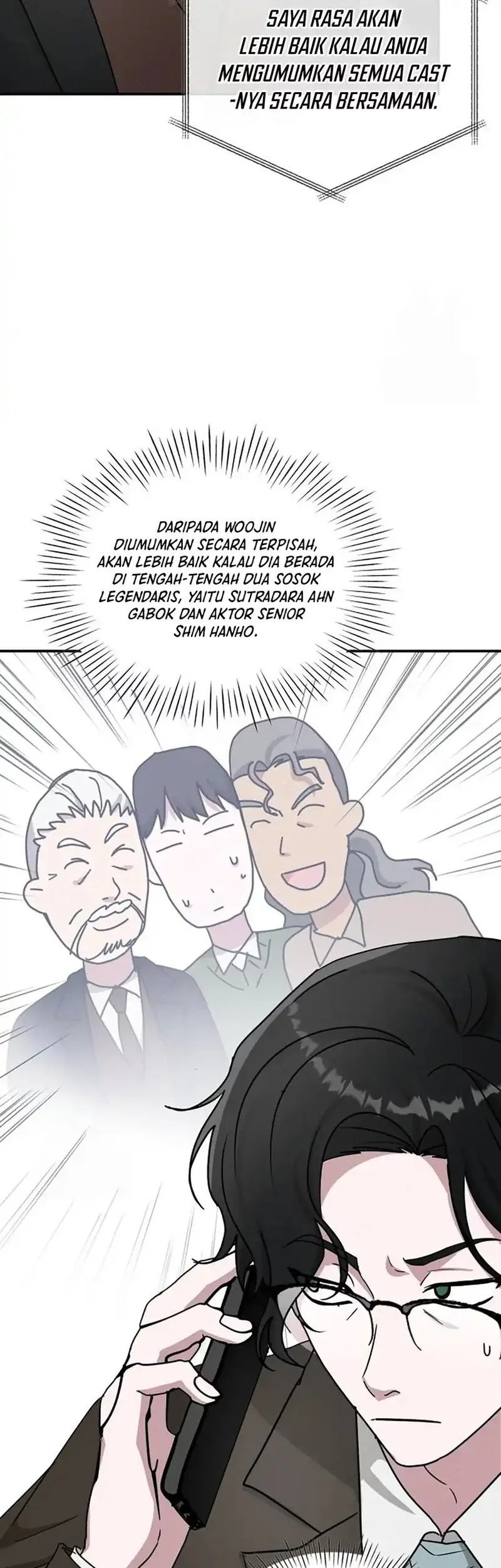 I Was Immediately Mistaken for a Monster Genius Actor Chapter 73 - halaman 35