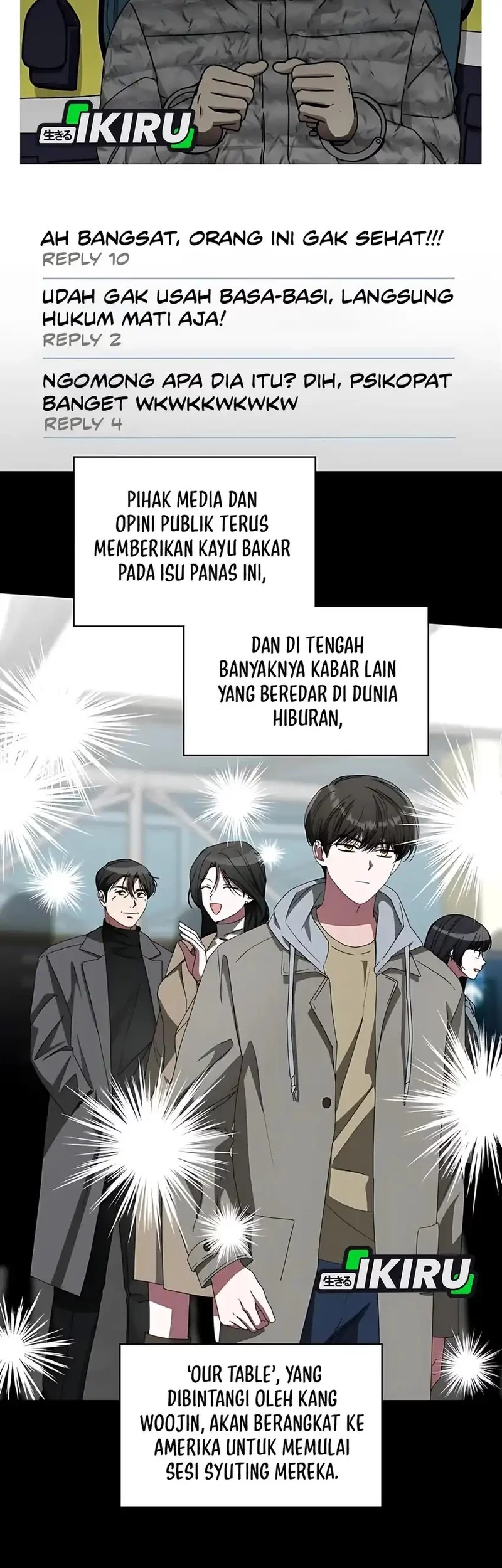 I Was Immediately Mistaken for a Monster Genius Actor Chapter 74 - halaman 3
