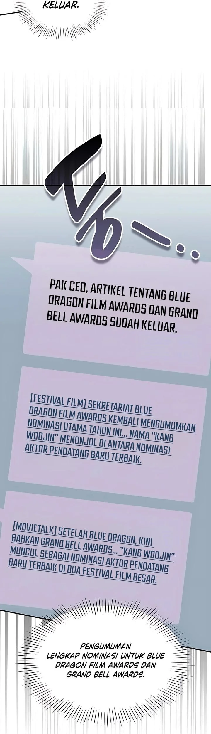 I Was Immediately Mistaken for a Monster Genius Actor Chapter 78 - halaman 54
