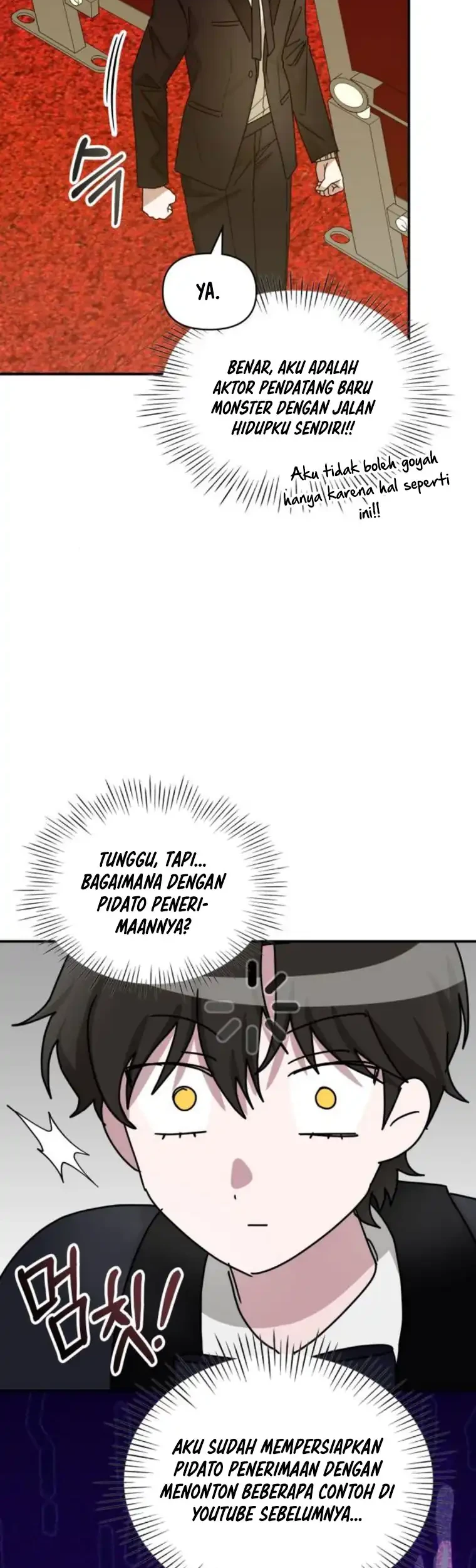 I Was Immediately Mistaken for a Monster Genius Actor Chapter 80 - halaman 28