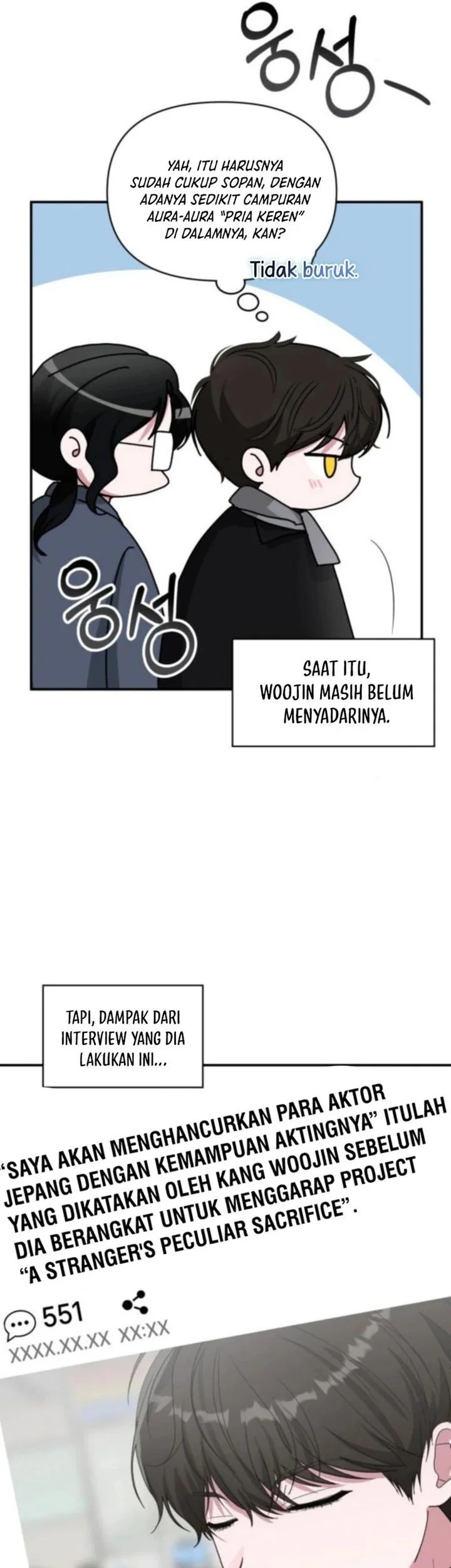 I Was Immediately Mistaken for a Monster Genius Actor Chapter 84 - halaman 17