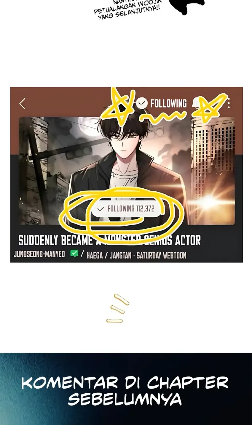 I Was Immediately Mistaken for a Monster Genius Actor Chapter 85 - halaman 74