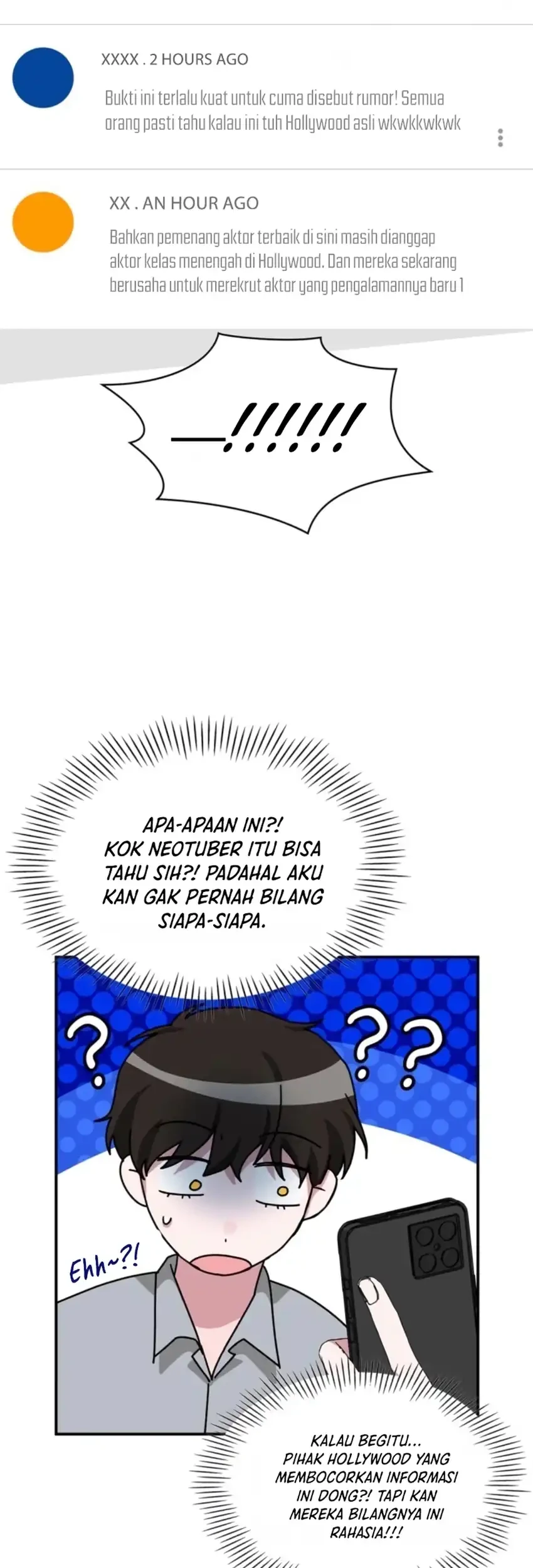 I Was Immediately Mistaken for a Monster Genius Actor Chapter 90 - halaman 25
