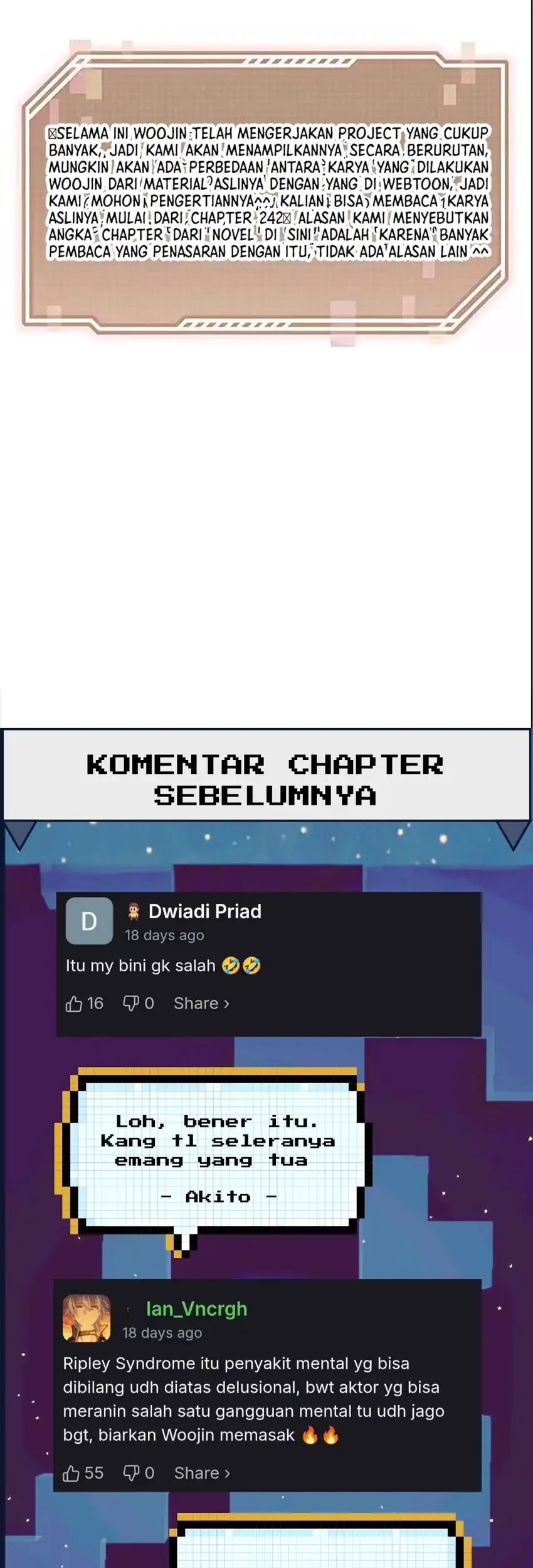 I Was Immediately Mistaken for a Monster Genius Actor Chapter 98 - halaman 67