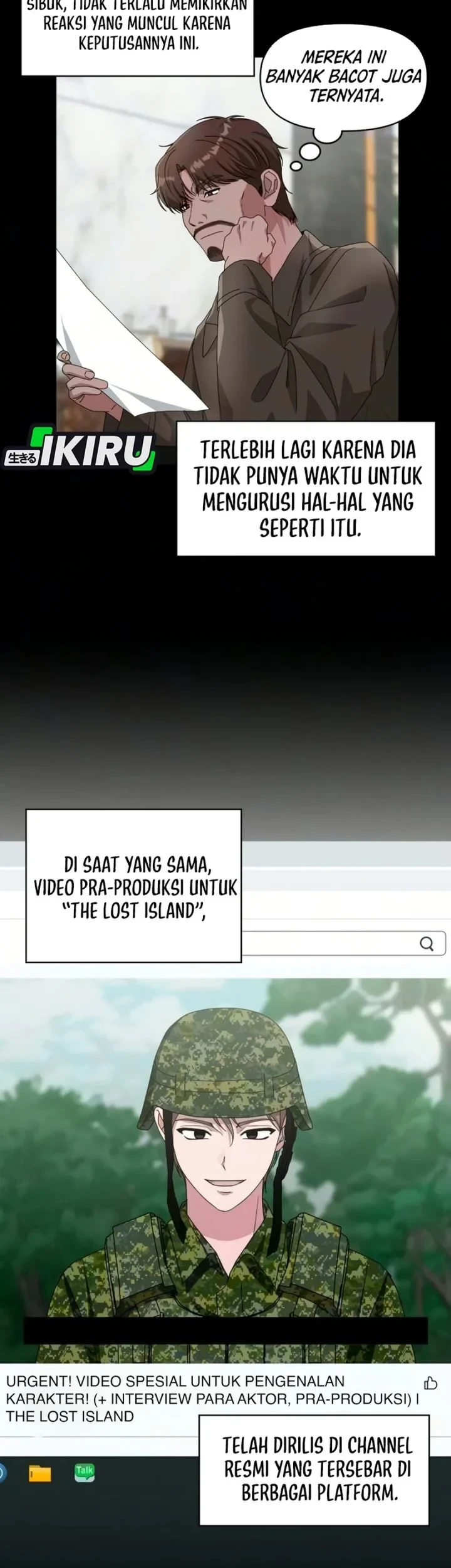 I Was Immediately Mistaken for a Monster Genius Actor Chapter 99 - halaman 7