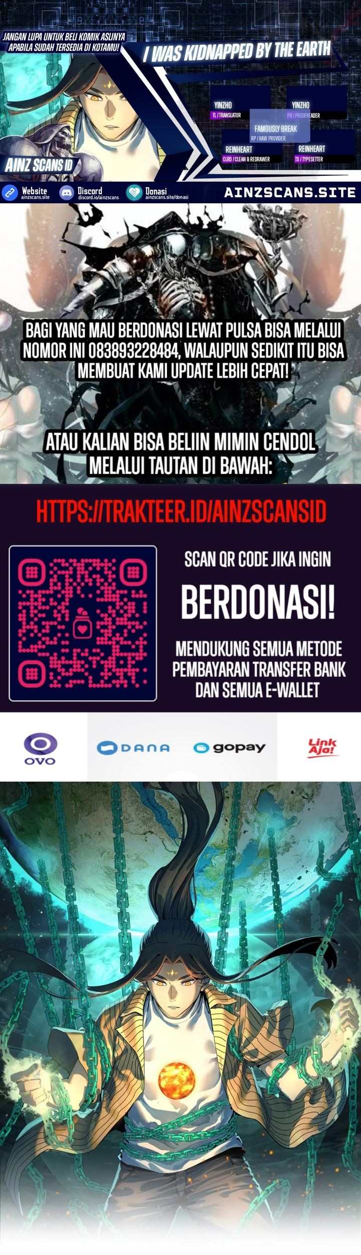 I Was Kidnapped by the Earth Chapter 12 - halaman 1