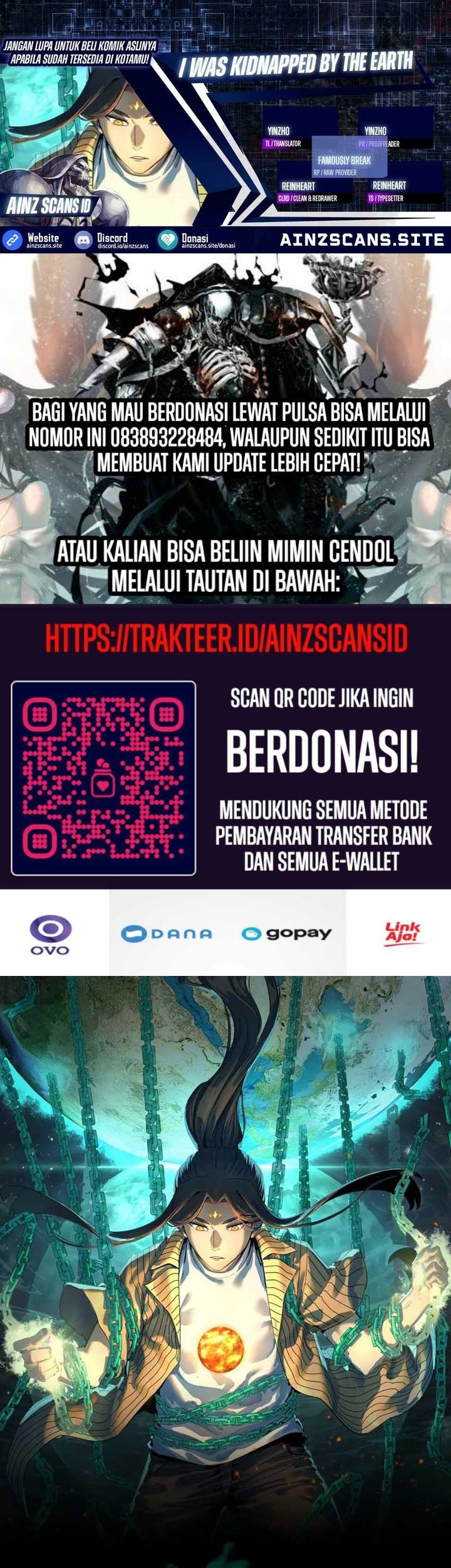 I Was Kidnapped by the Earth Chapter 13 - halaman 1
