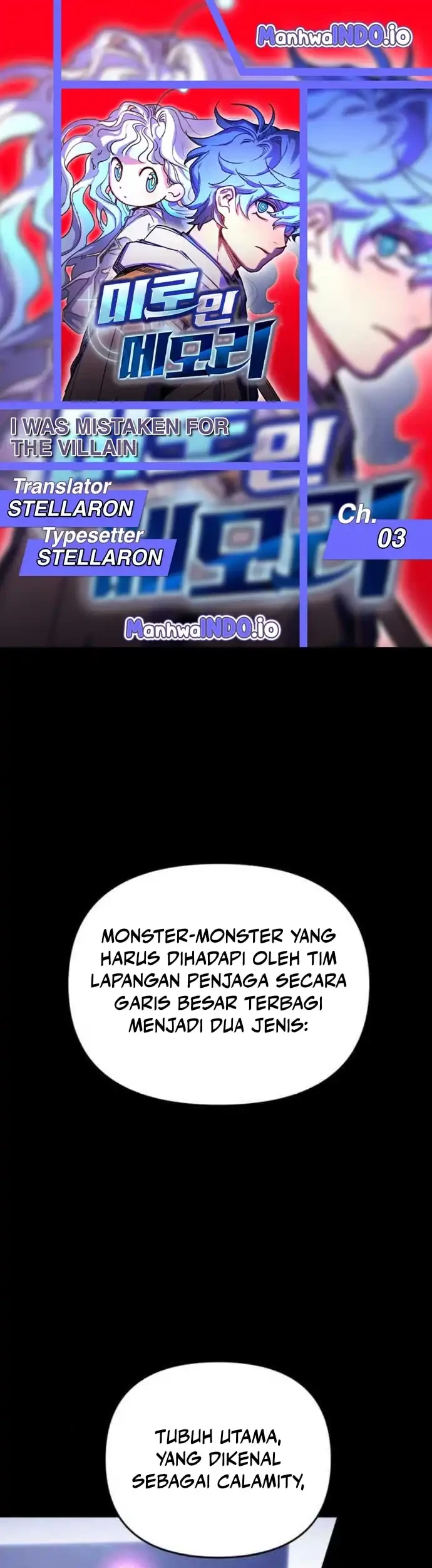 I Was Mistaken for the Villain Chapter 3 - halaman 1