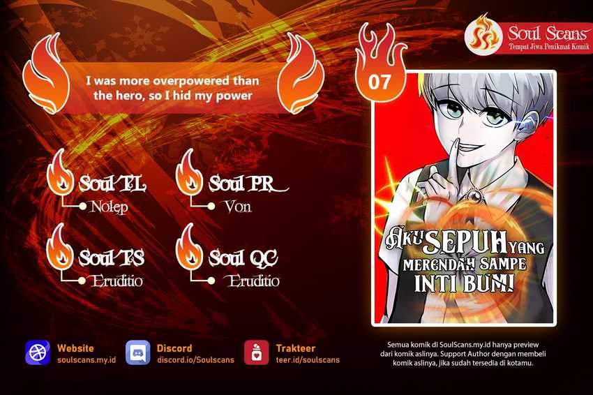 I Was More Overpowered Than The Hero, So I Hid My Power! Chapter 7 - halaman 1