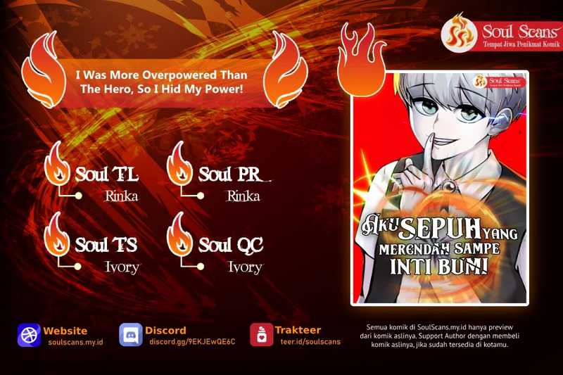 I Was More Overpowered Than The Hero, So I Hid My Power! Chapter 70 - halaman 1