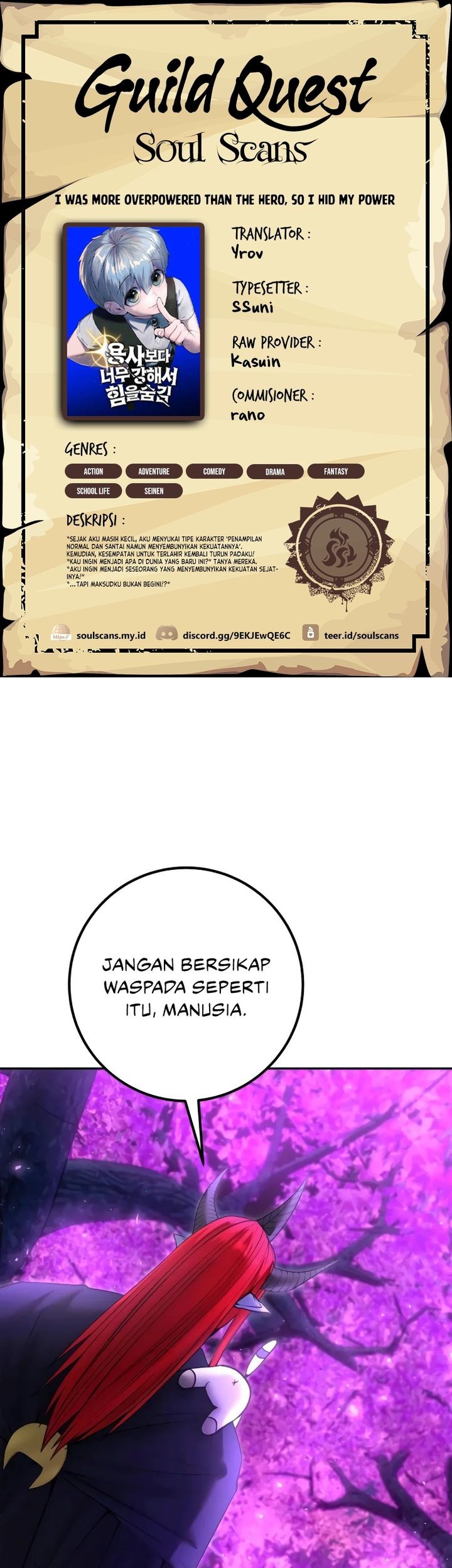 I Was More Overpowered Than The Hero, So I Hid My Power! Chapter 80 - halaman 1