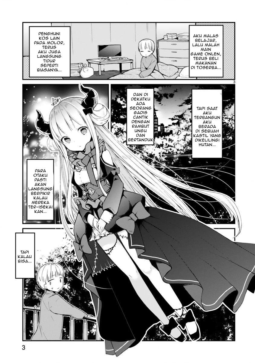 I Was Summoned By The Demon Lord, But I Can’t Understand Her Language Chapter 1 - halaman 4