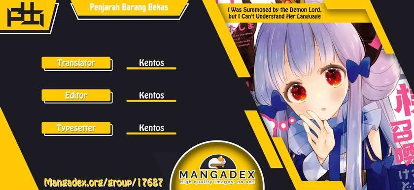 I Was Summoned By The Demon Lord, But I Can’t Understand Her Language Chapter 21 - halaman 1