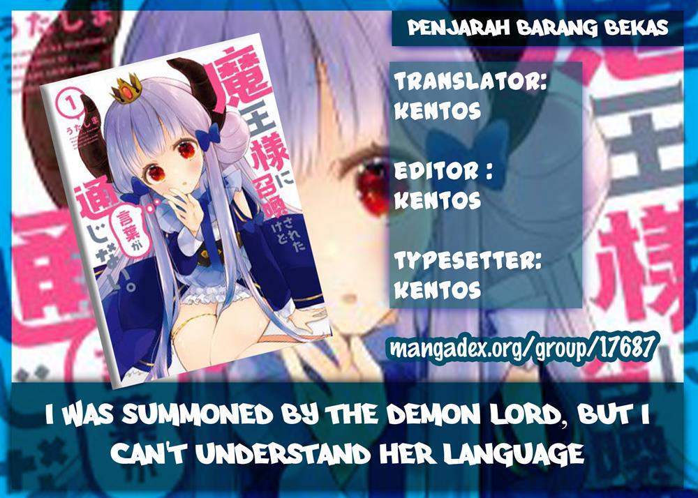 I Was Summoned By The Demon Lord, But I Can’t Understand Her Language Chapter 5 - halaman 1