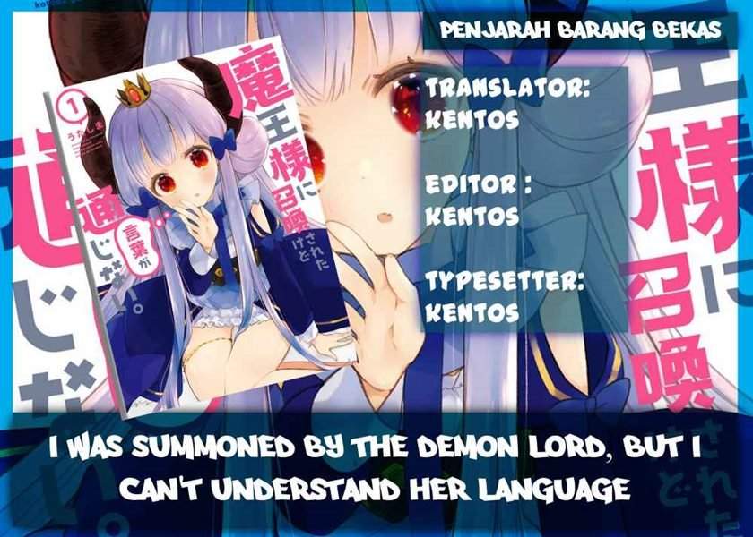 I Was Summoned By The Demon Lord, But I Can’t Understand Her Language Chapter 8 - halaman 1
