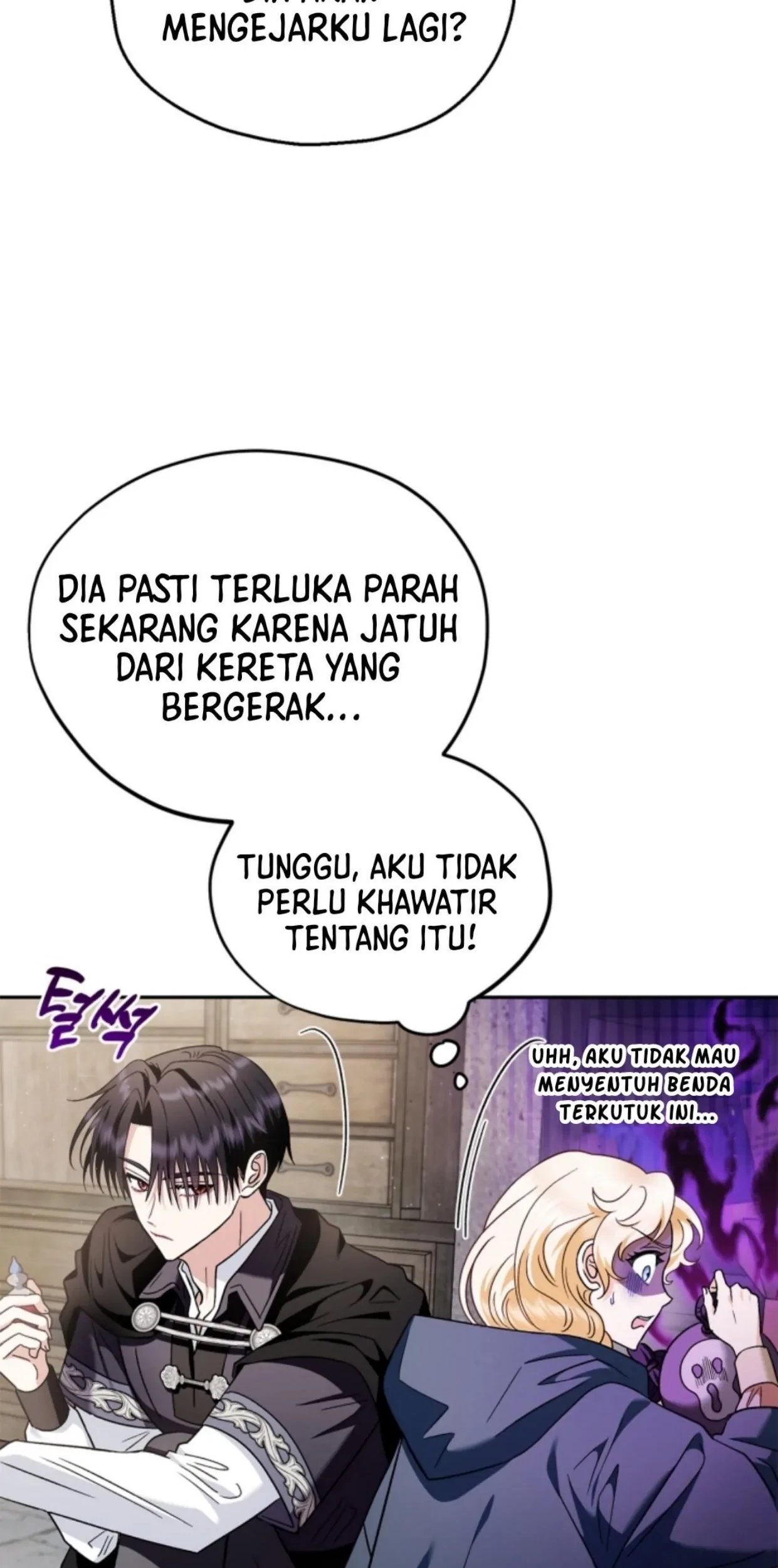 I Will Become the Villain's Poison Taster Chapter 9 - halaman 56