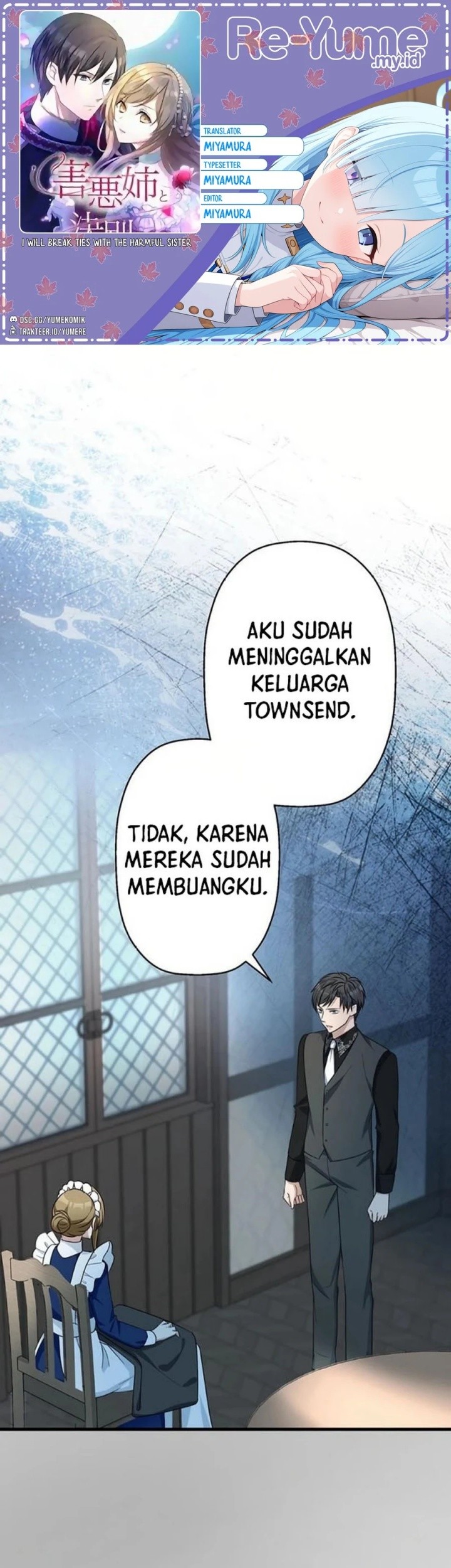 I Will Break Ties With the Harmful Sister Chapter 16 - halaman 1