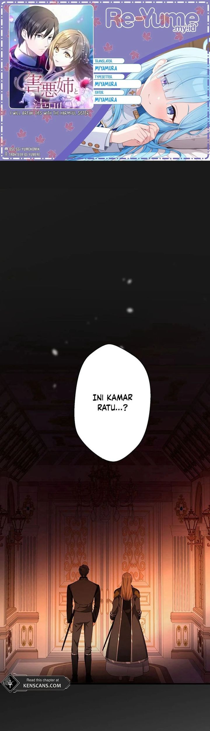 I Will Break Ties With the Harmful Sister Chapter 27 - halaman 1