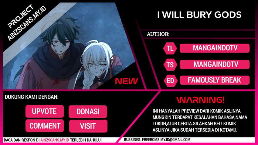 I Will Bury The Gods Chapter 8 - halaman 1