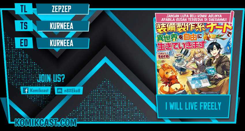 I will Live Freely in Another World with Equipment Manufacturing Cheat Chapter 14.2 - halaman 1