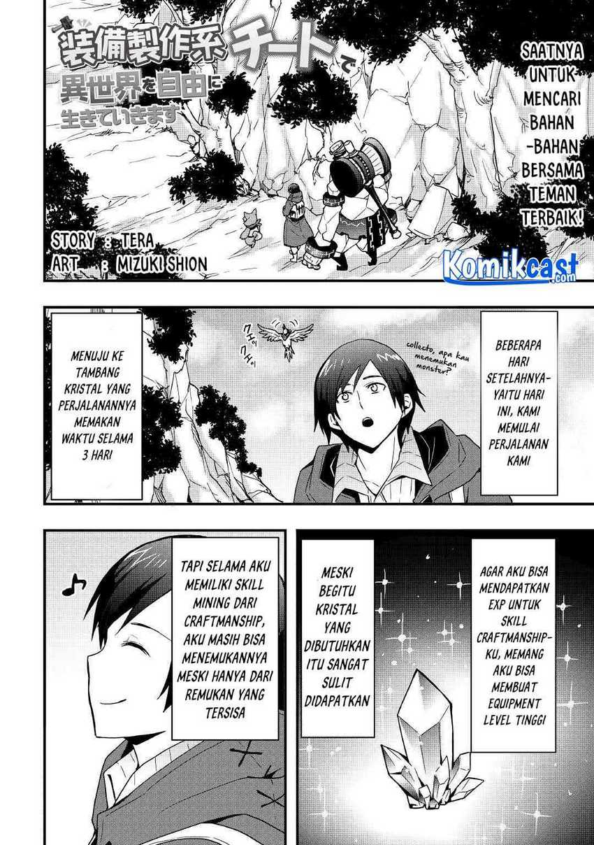I will Live Freely in Another World with Equipment Manufacturing Cheat Chapter 14.2 - halaman 2