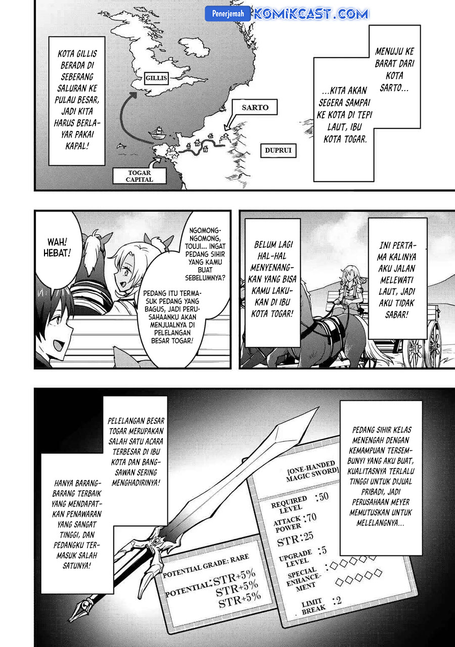 I will Live Freely in Another World with Equipment Manufacturing Cheat Chapter 30.2 - halaman 11