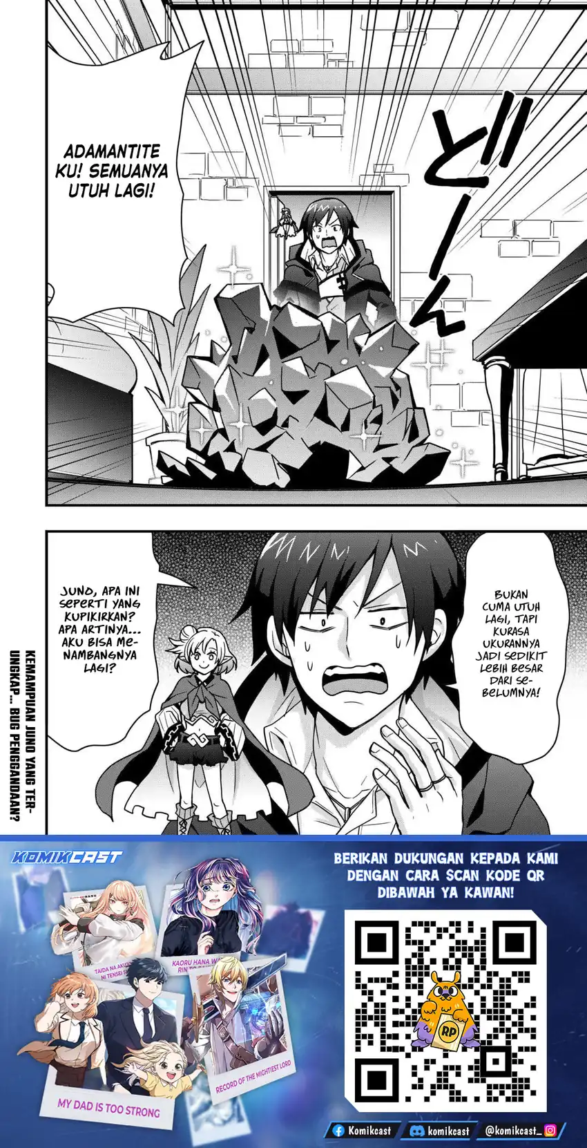 I will Live Freely in Another World with Equipment Manufacturing Cheat Chapter 35.2 - halaman 15