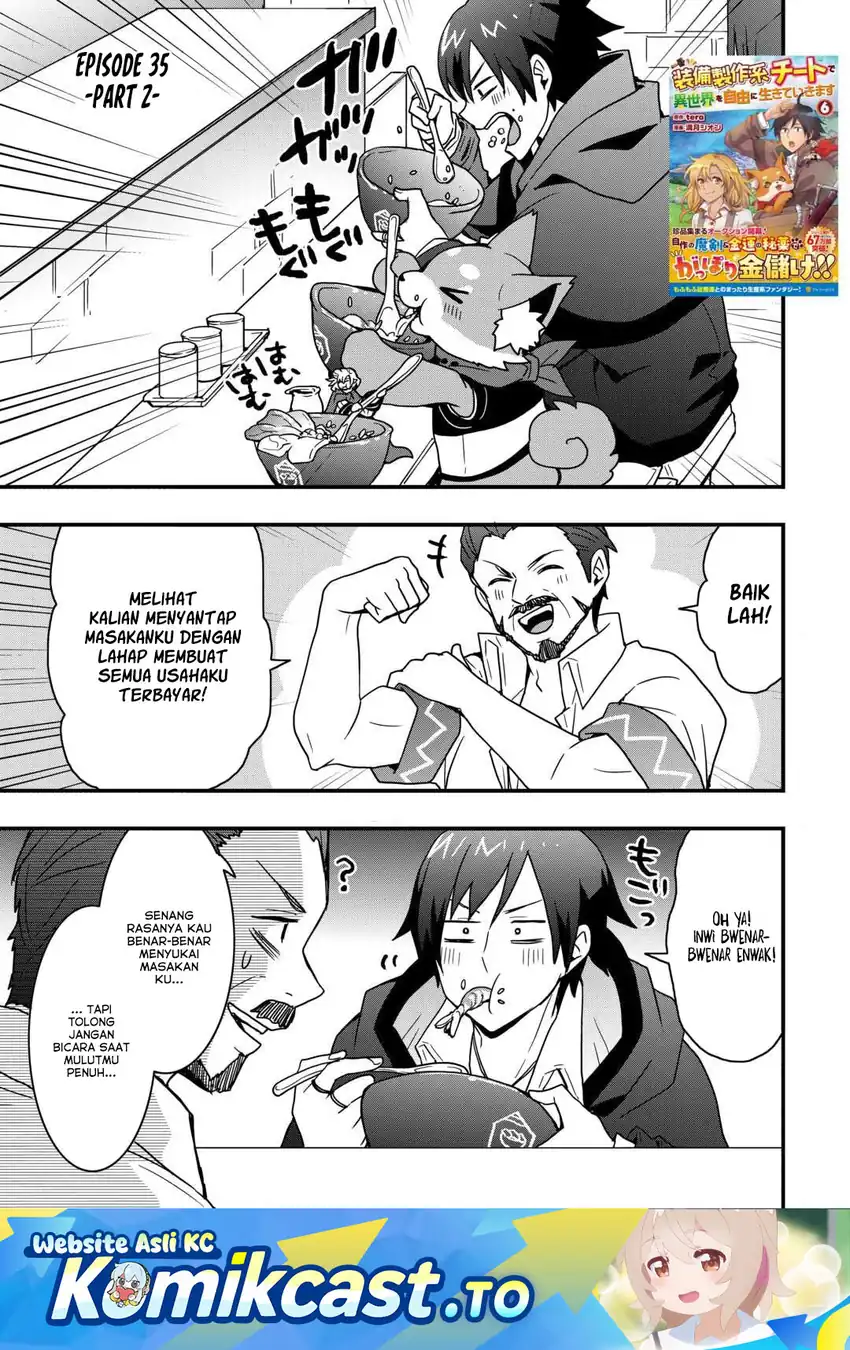 I will Live Freely in Another World with Equipment Manufacturing Cheat Chapter 35.2 - halaman 2