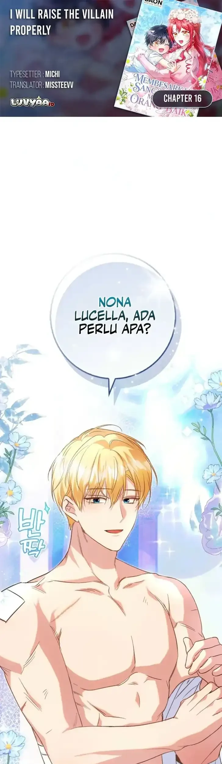 I Will Raise the Villain Properly Chapter 16 - halaman 1