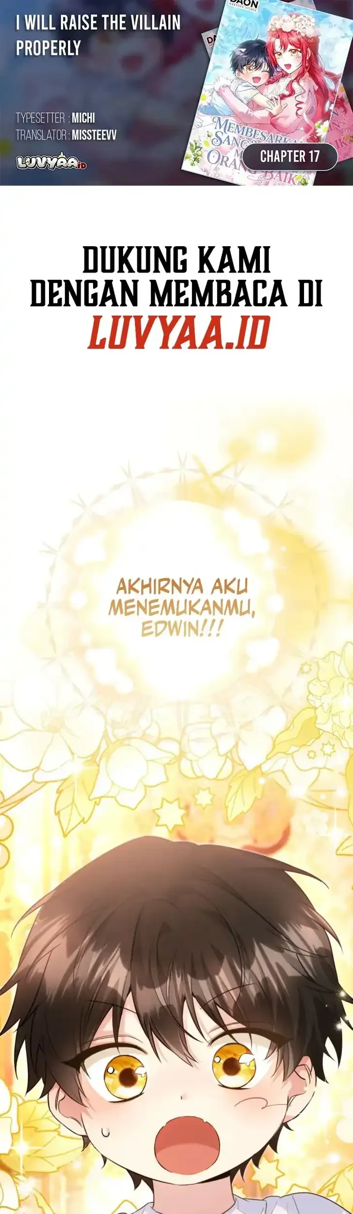 I Will Raise the Villain Properly Chapter 17 - halaman 1