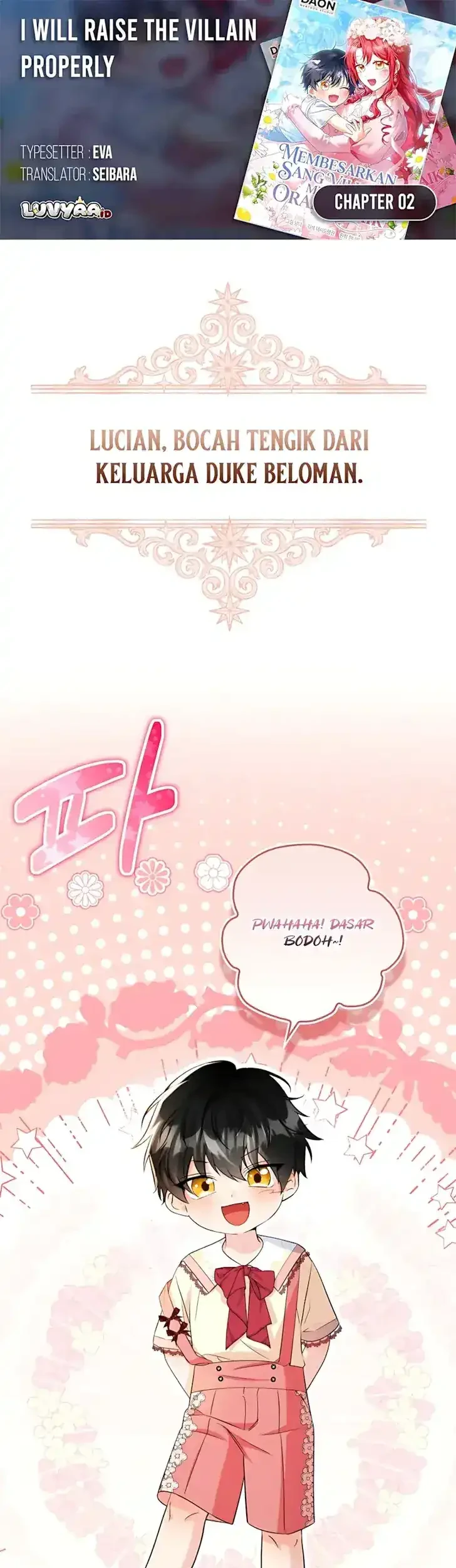 I Will Raise the Villain Properly Chapter 2 - halaman 1