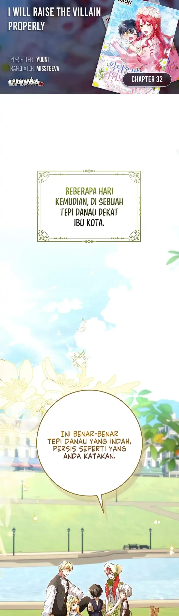 I Will Raise the Villain Properly Chapter 32 - halaman 1