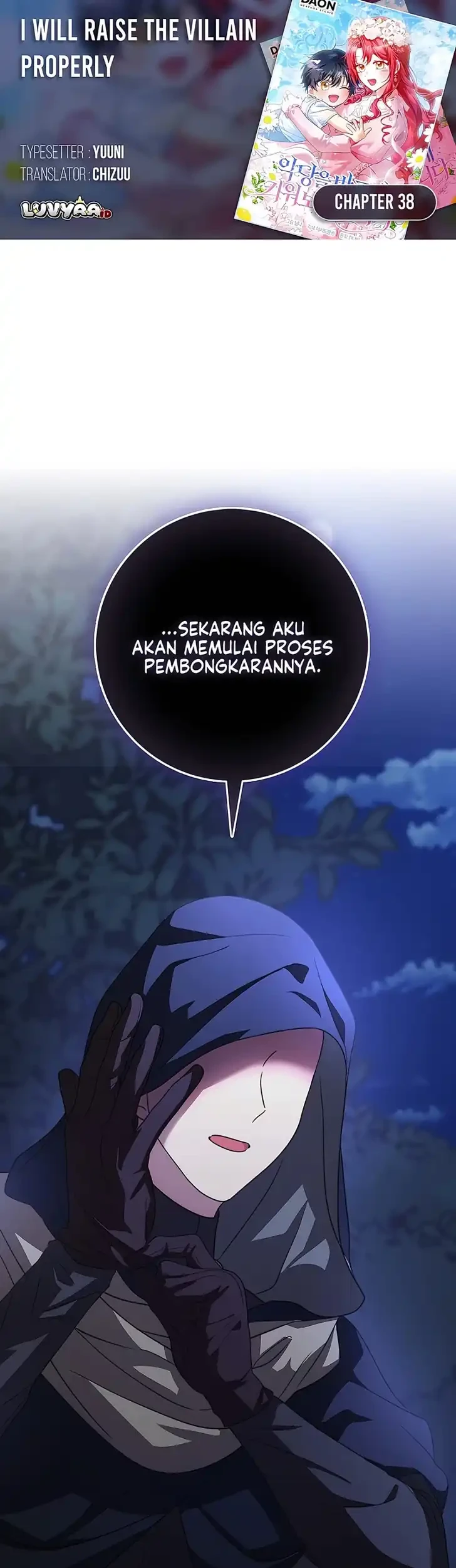 I Will Raise the Villain Properly Chapter 38 - halaman 1