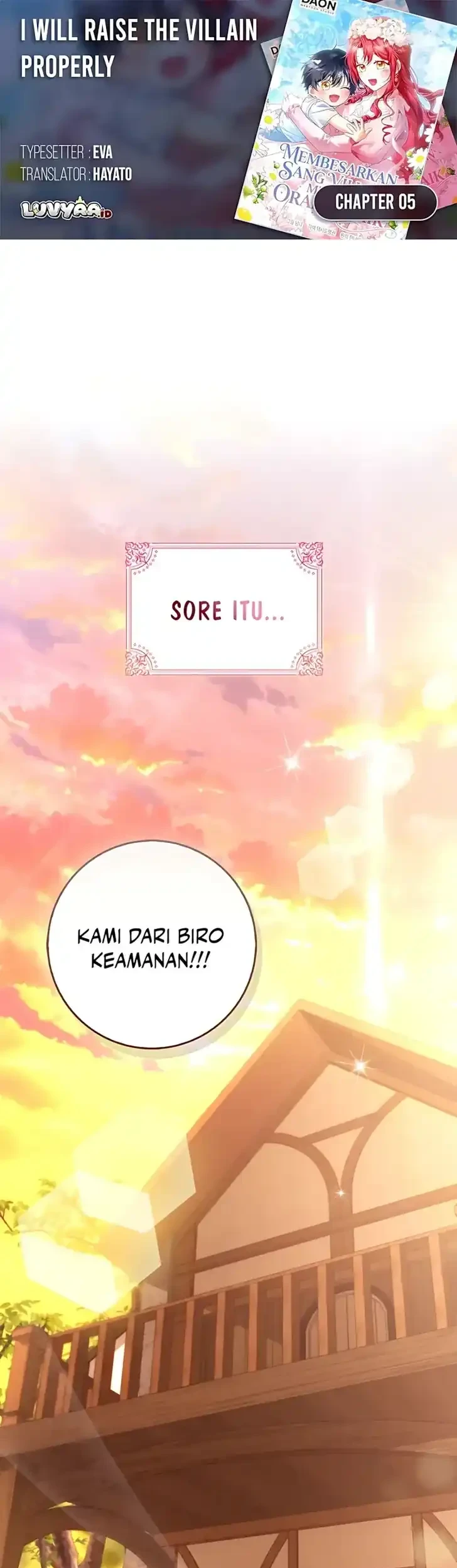 I Will Raise the Villain Properly Chapter 5 - halaman 1