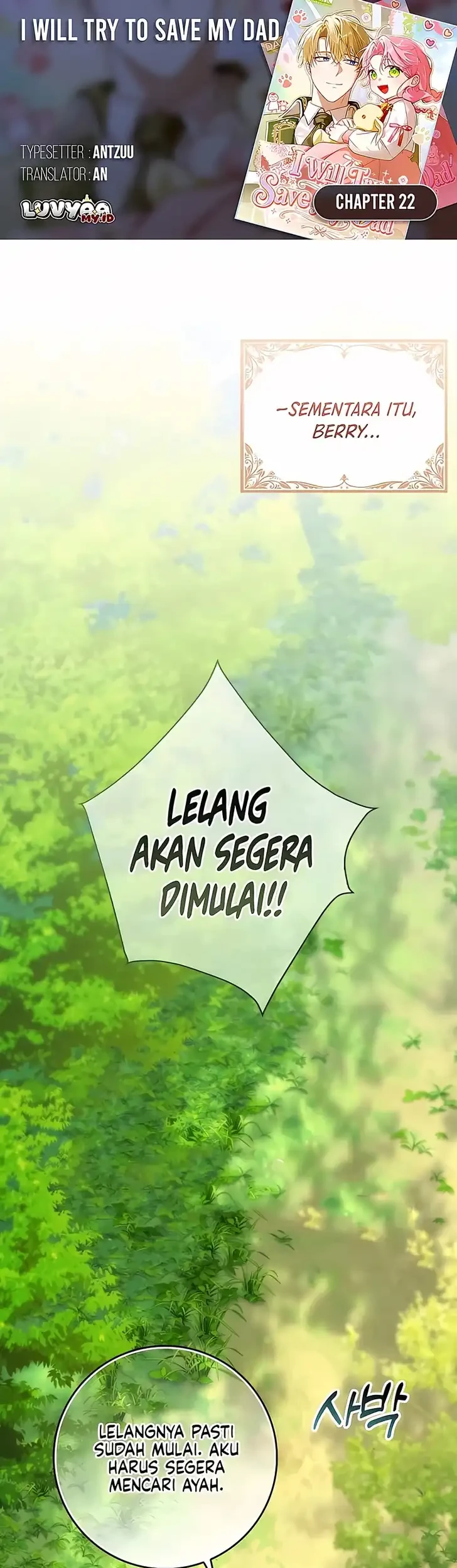 I Will Try to Save My Dad Chapter 22 - halaman 1