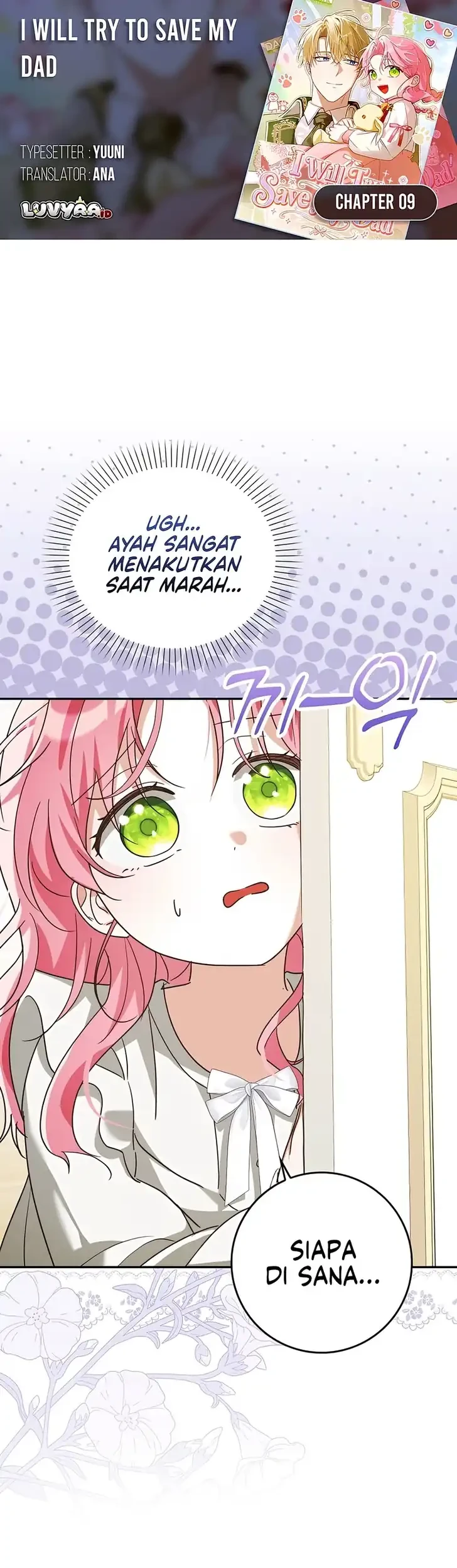 I Will Try to Save My Dad Chapter 9 - halaman 1