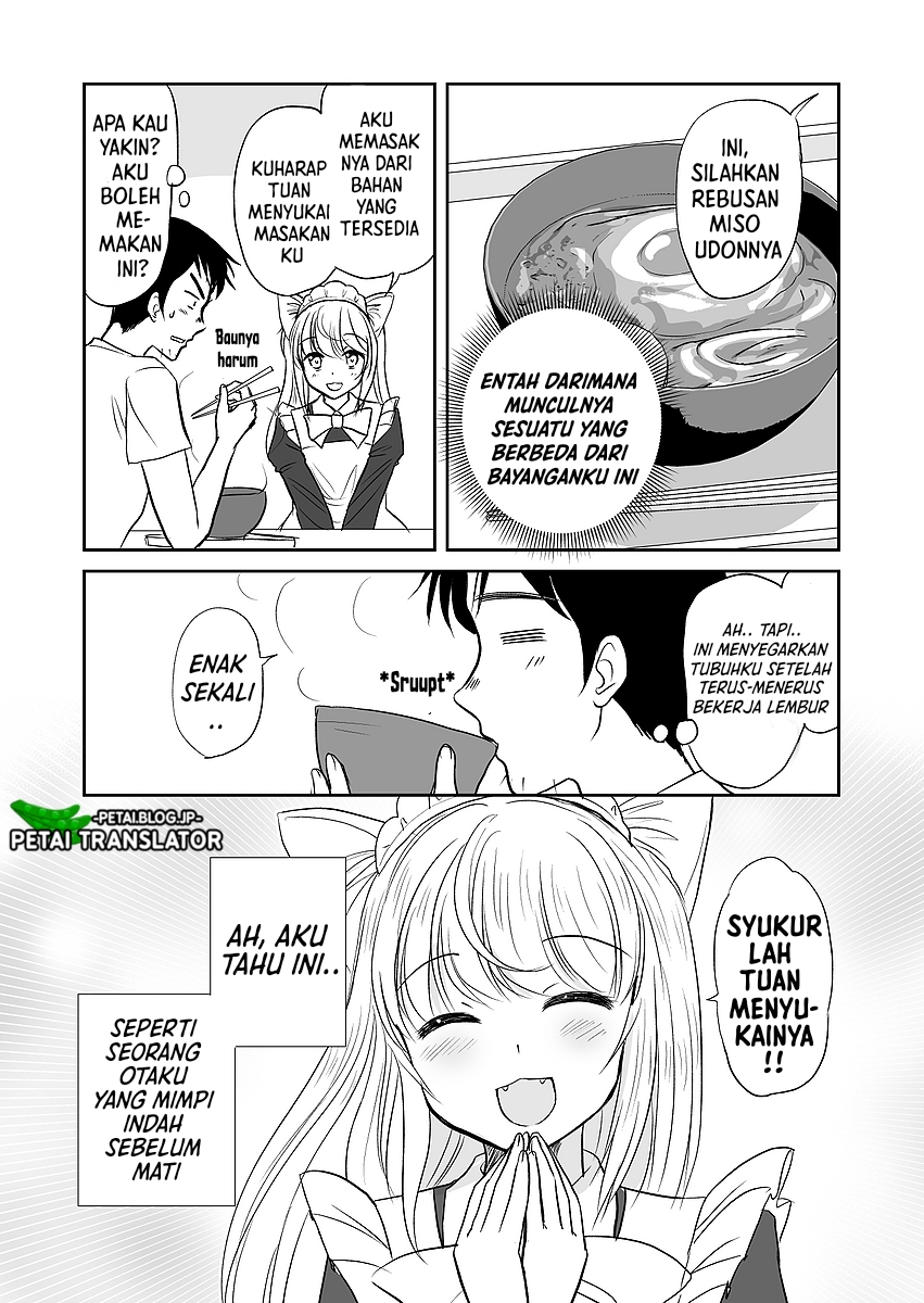 I Woke up This Morning to Find a Blonde Cat-Eared Maid Standing in My Kitchen Chapter 0 - halaman 2