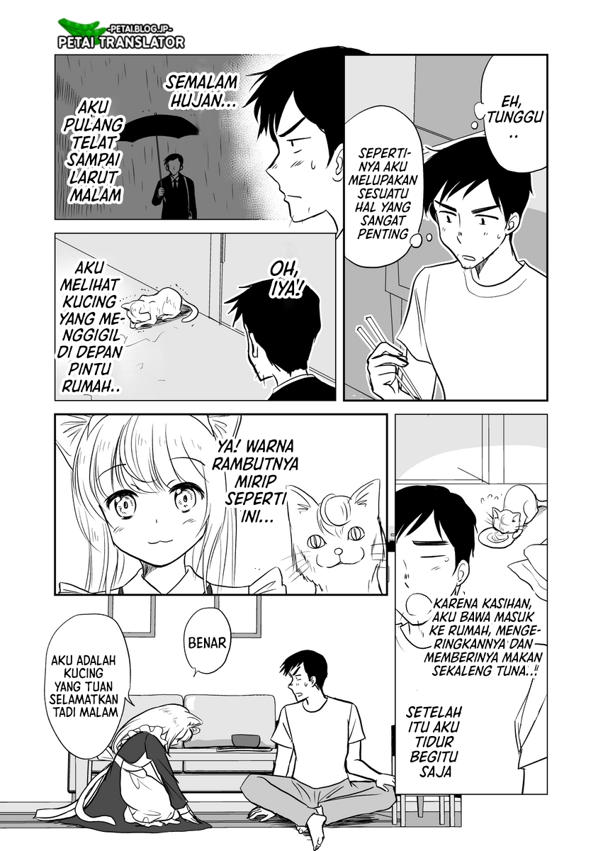 I Woke up This Morning to Find a Blonde Cat-Eared Maid Standing in My Kitchen Chapter 0 - halaman 3