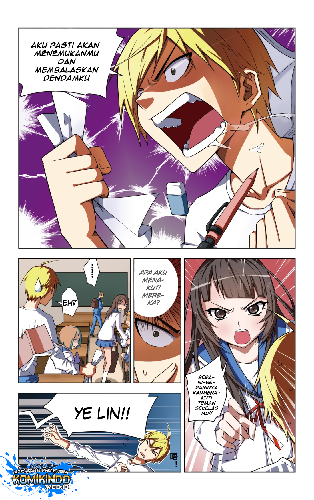 I Won’t Get Bullied by Girls Chapter 1 - halaman 7