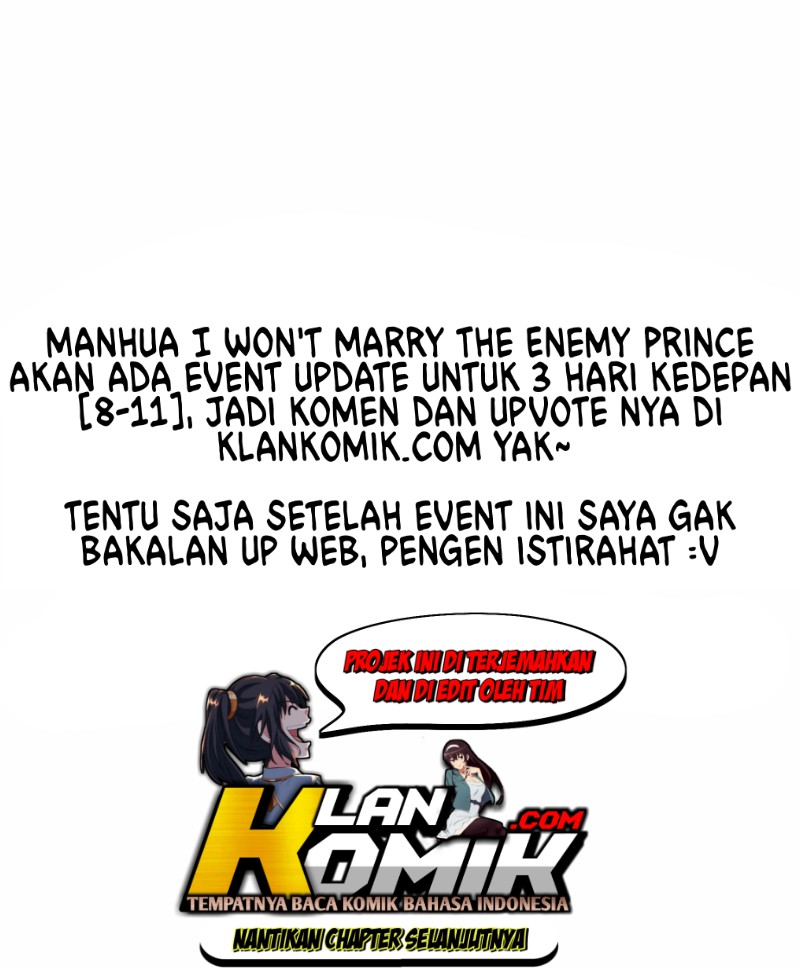 I Won’t Marry The Enemy Prince Chapter 41 - halaman 36