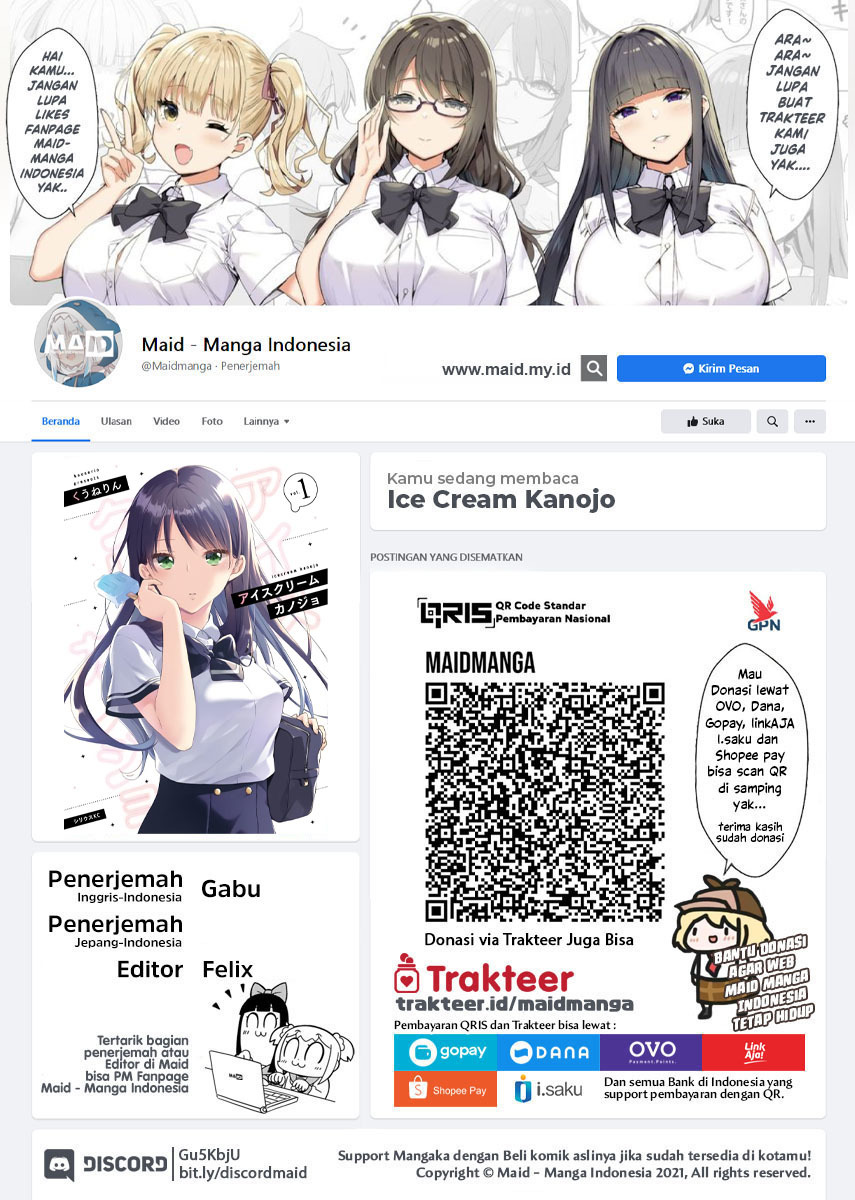 Ice Cream Kanojo Chapter 20 - halaman 2