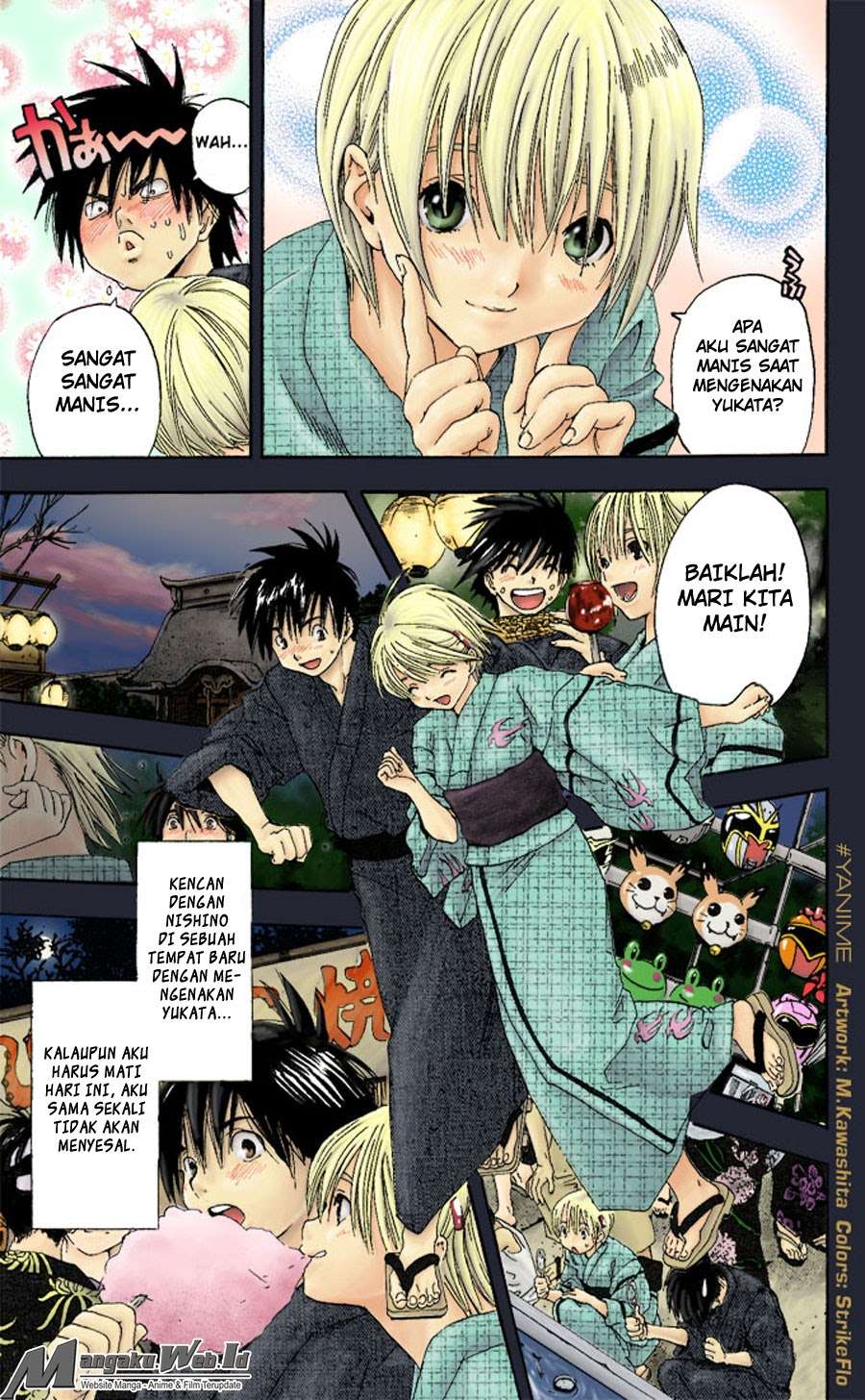 Ichigo 100% Chapter 124 - halaman 10